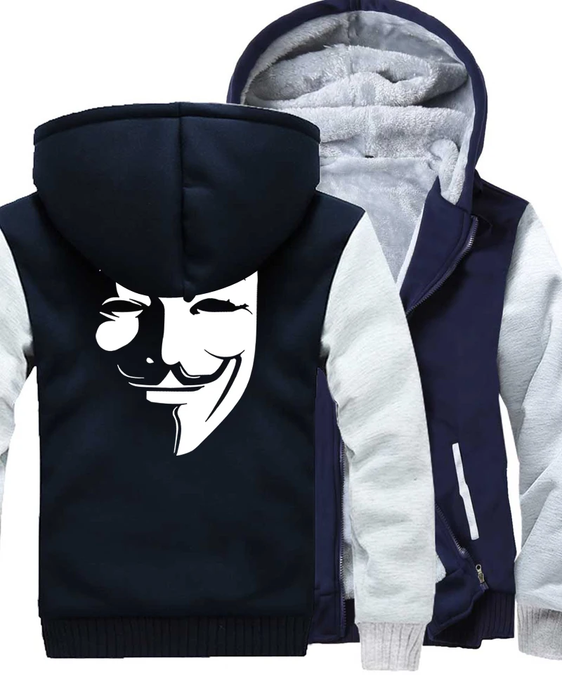 Толстовка мужская зимняя на молнии с V образным вырезом|thick hoodie|hoodies for salesweatshirt men |