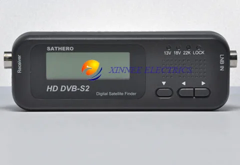 Sathero SH-100HD карманный цифровой спутниковый искатель спутниковый измеритель HD сигнал спутниковый искатель DVB-S2 USB 2,0