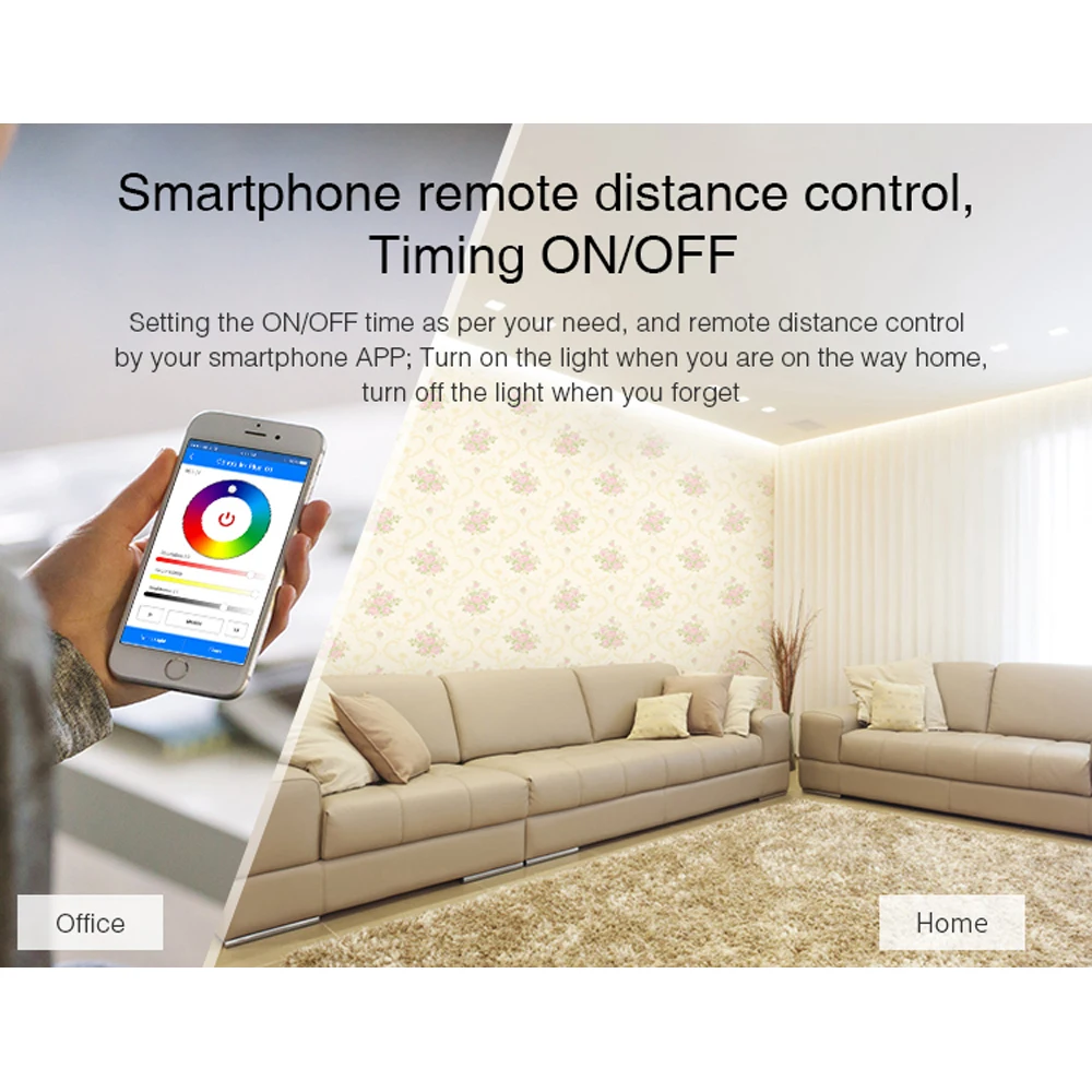 Mi Light WiFi YL1 amazon alexa светодиодный контроллер сенсорный RGB умный IOS Android 2 4G