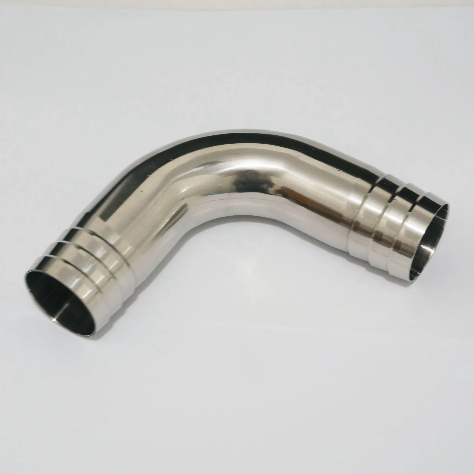 

Sanitary 304 Stainless Steel 90 Degree Elbow Pipe Fitting Hose Barb Connnector