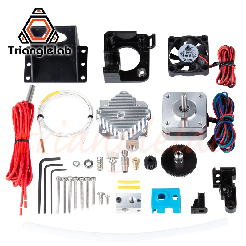 Trianglelab titan экструдер полный комплект titan Aero V6 hotend экструдер полный комплект reprap mk8 i3 совместимый TEVO ANET I3 3d принтер