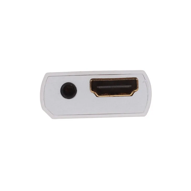 Larryjoe Full HD HDMI 1080P Converter Adapter With 3.5mm Stereo Audio Jack Output for Wii 2 Connector White | Электроника