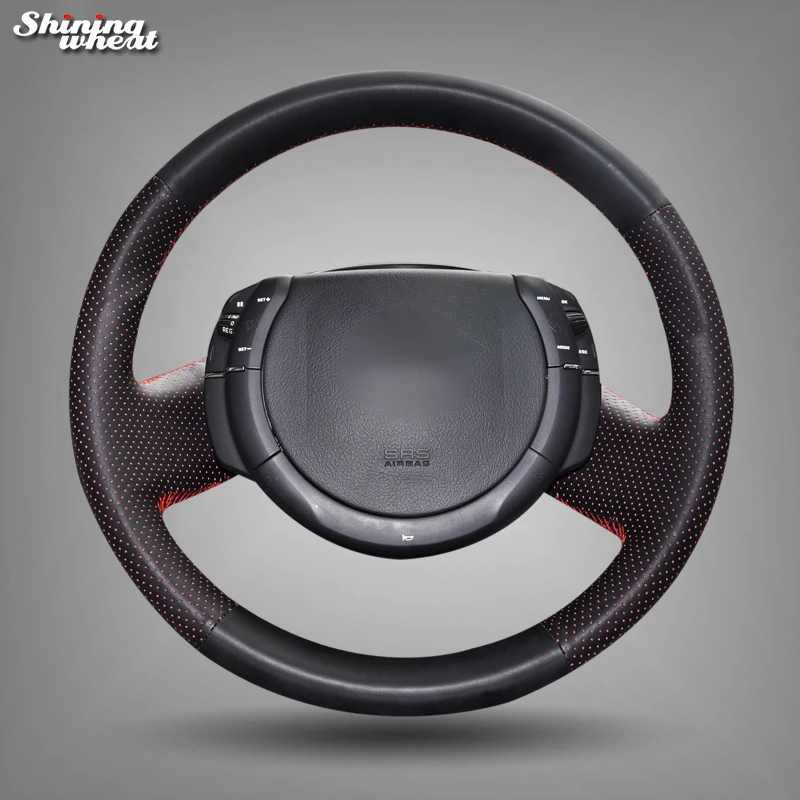 Чехол из натуральной кожи для руля Citroen Triumph Old C4 C четыре|steering wheel cover|wheel coverwheel steering