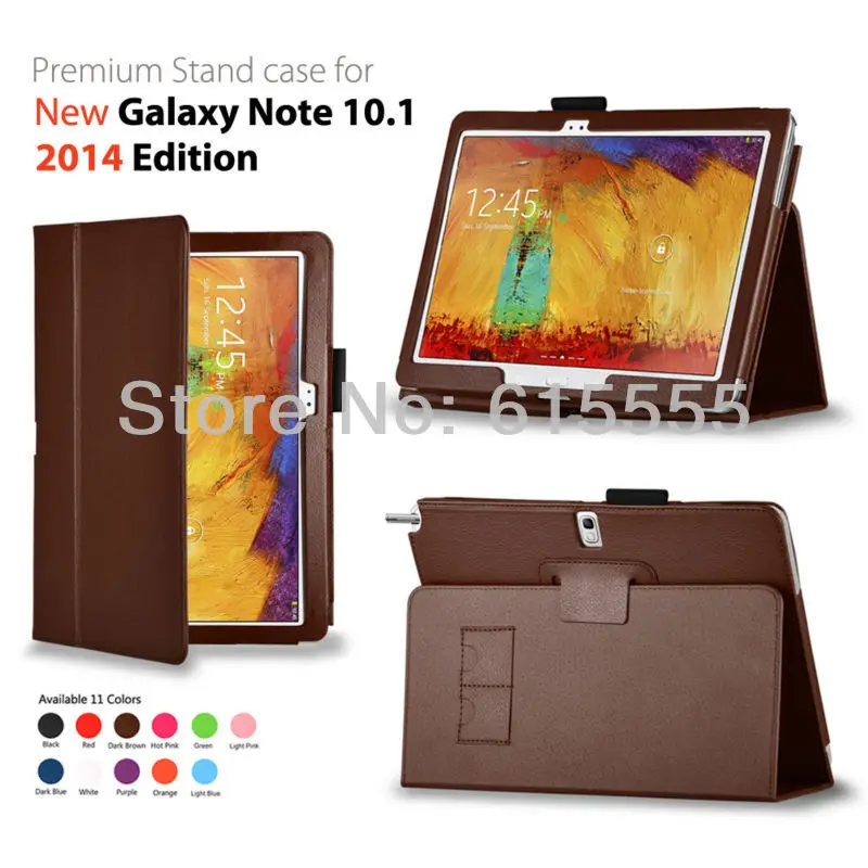 Gligle Новый кожаный чехол-подставка для Samsung Galaxy Note 10 1 2014 чехол + стилус P600 11 цветов