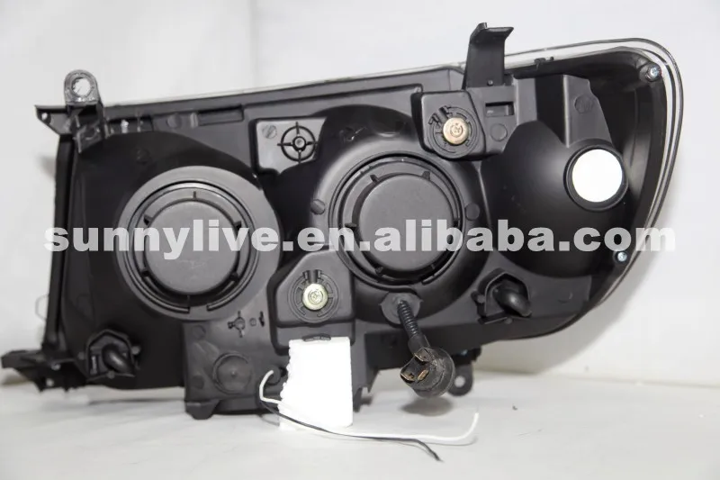 Передний светильник для TOYOTA Prado 4700 FJ100 LC100 2006 2007 светодиодный с серебристым