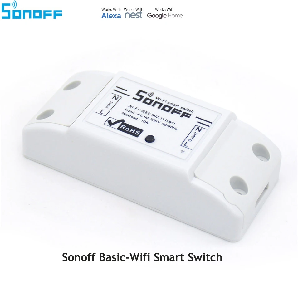 Беспроводной смарт переключатель Itead Sonoff 3 шт. универсальный модуль