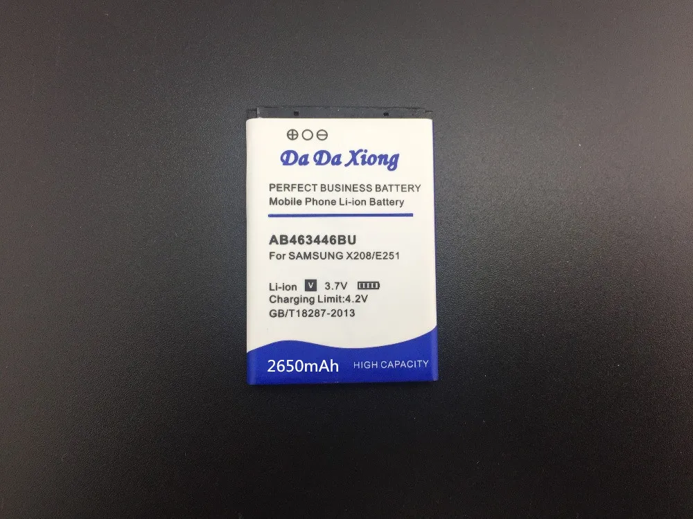 2650 мА/ч AB043446BE AB463446BU AB553446BU батарея для Samsung C3300K X208 X160 B309 GT C3520 E1228 E2530 E339 E2330