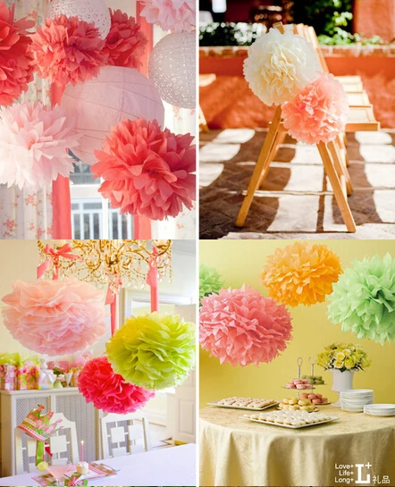50 шт. декоративные бумажные помпоны 6 дюймов 15 см|flower paper ball|flower ball centerpiecesflower bouquets |