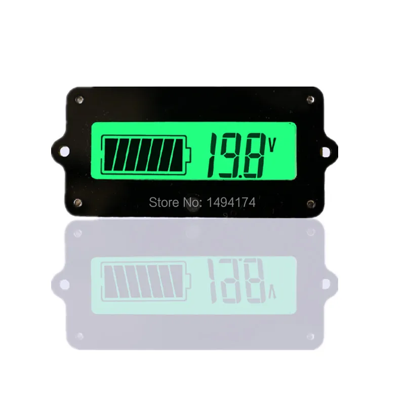 WQScosea QS 315 8 63V Универсальный ЖК вольтметр Индикатор емкости аккумулятора Тестер