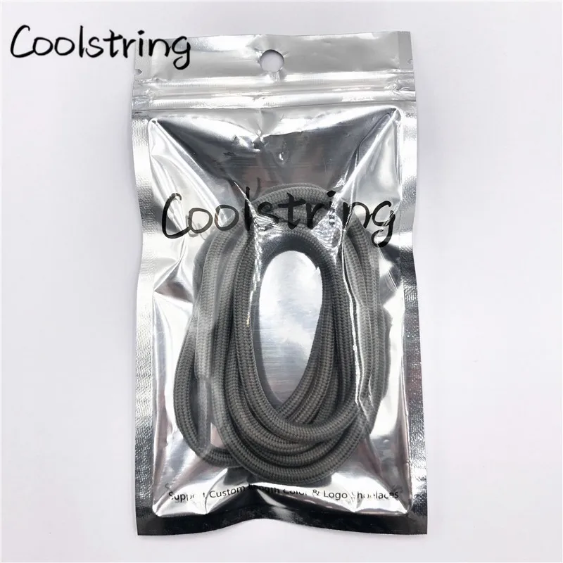 Coolstring 5 мм круглый полиэстер индивидуальные шнурки зеленый темно-синий модные шнурки для обуви очень длинный, унисекс для женщин и мужчин