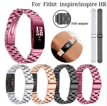 Браслет из нержавеющей стали для часов Fitbit Inspire HR|Смарт-аксессуары| |