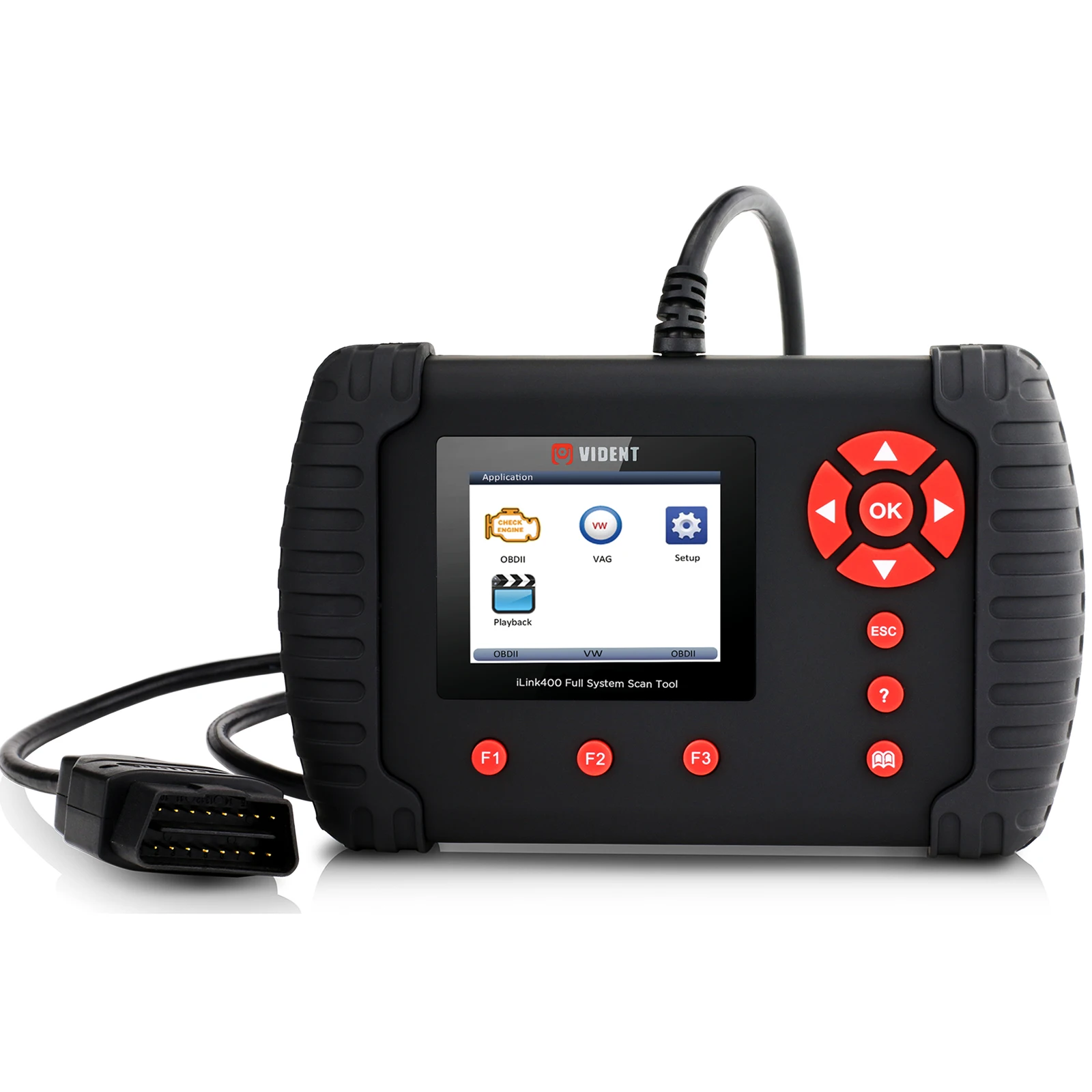 VIDENT iLink400 автоматический мультисистемный сканирующий инструмент OBDII поддержка