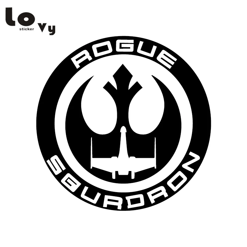 Классическая Виниловая наклейка для автомобиля Звездные войны Rouge Squadron|vinyl car