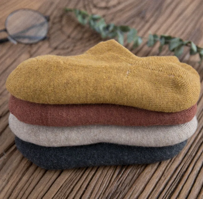 Женские короткие носки зима-весна женские невидимые 3 пары | Женская одежда