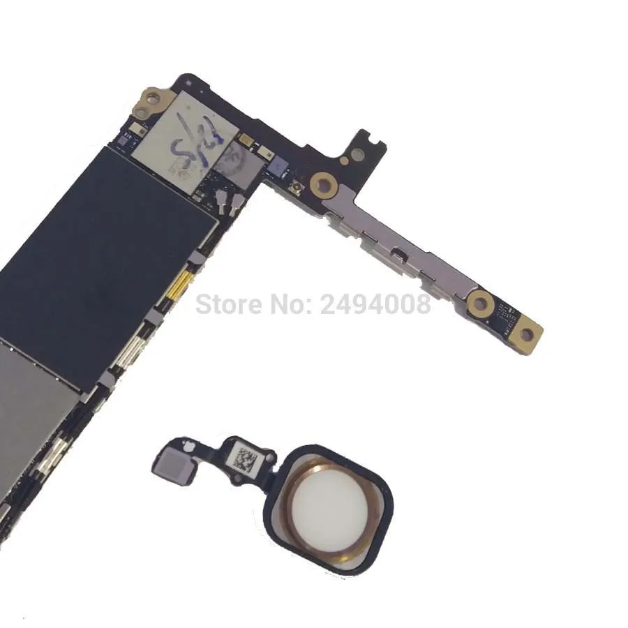 Оригинальная материнская плата для iPhone 6S plus 6SP 16 Гб 64 Гб 128 ГБ материнская плата с/без Touch ID IOS системная материнская плата основная плата