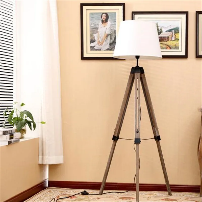 Винтажный подвесной потолочный светильник в стиле лофт и кантри из дерева