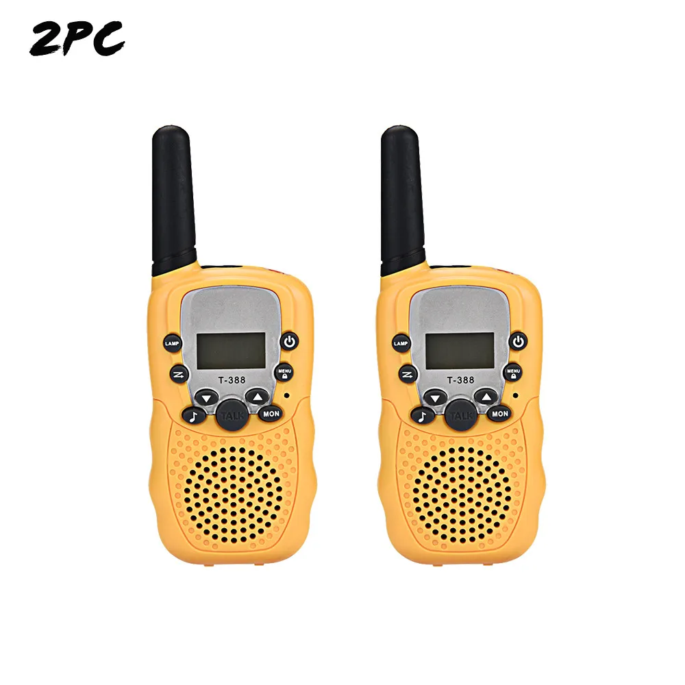 T-388 Пластик Унисекс-игрушка Научная тематика WalkieTalkies для детей 22 канала FRS ЖК-дисплей фонарик для детей на открытом воздухе детские подарки# S20 - Цвет: D