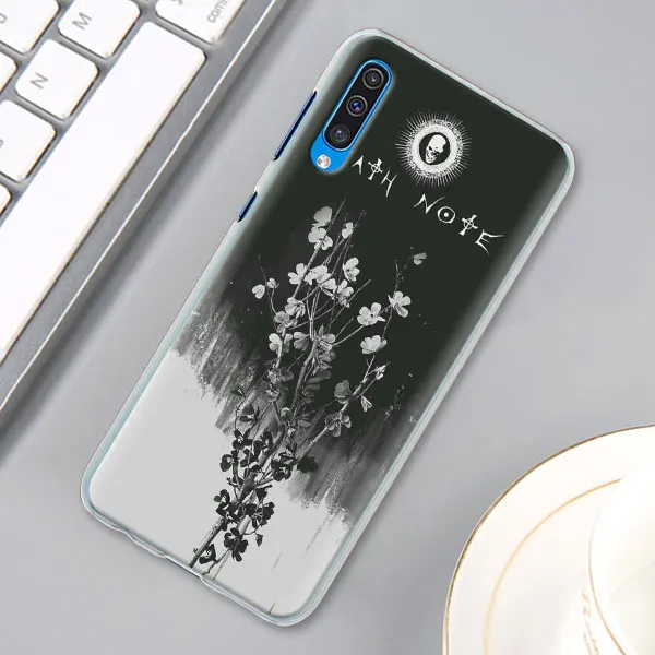 06 Смертная записка чехол КРЫШКА ДЛЯ samsung Galaxy A30 A40 A50 A70 A6 A8 плюс A7 A9 M30 чехол для телефона Coque - Цвет: 06
