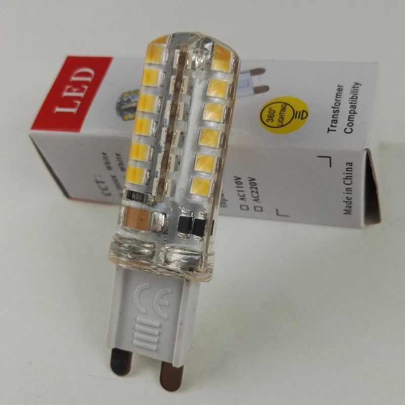 Светодиодная лампа G9 с теплым белым светом AC 86 265 в 3 Вт|g9 led bulb|chandelier bulbg9 |