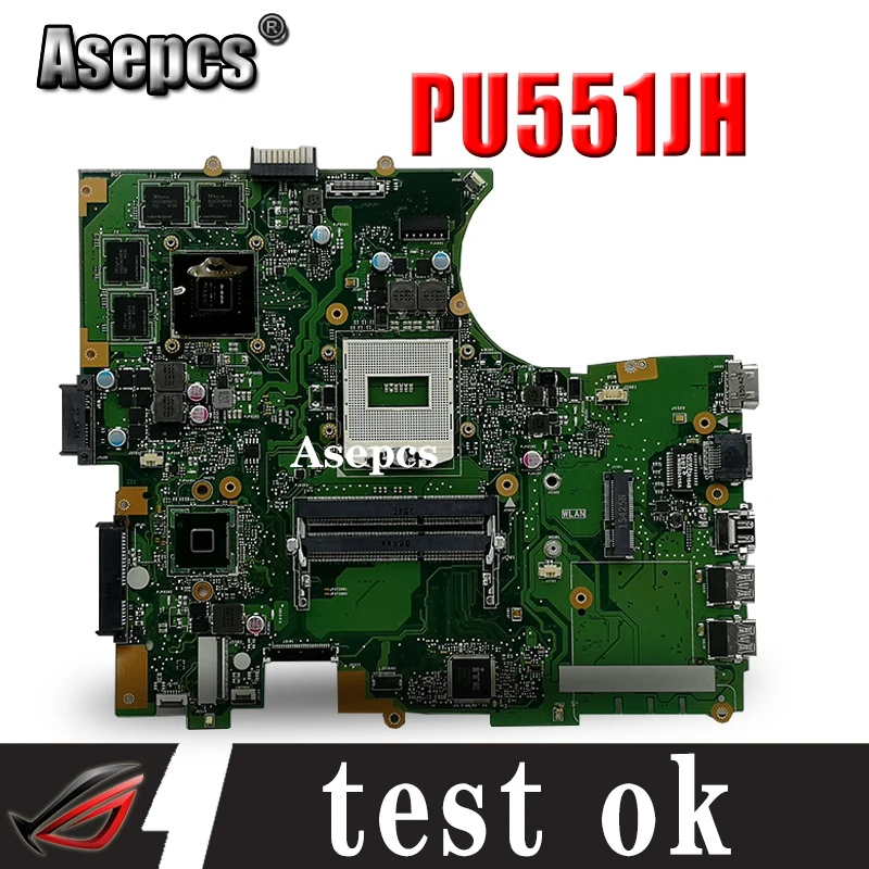 PU551JH материнская плата для ноутбука For Asus PU551J PU551 тест оригинальная N15P Q1 Quadro K1100M 2