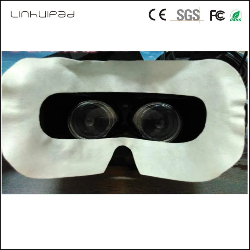 Linhuipad 500 шт белая Защитная гигиеническая Накладка для глаз лица VR МАСКА ДЛЯ HTC Vive