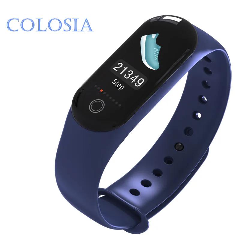 Новинка умный фитнес браслет Colosia M30 IP67 пульсометр кровяное давление умные часы