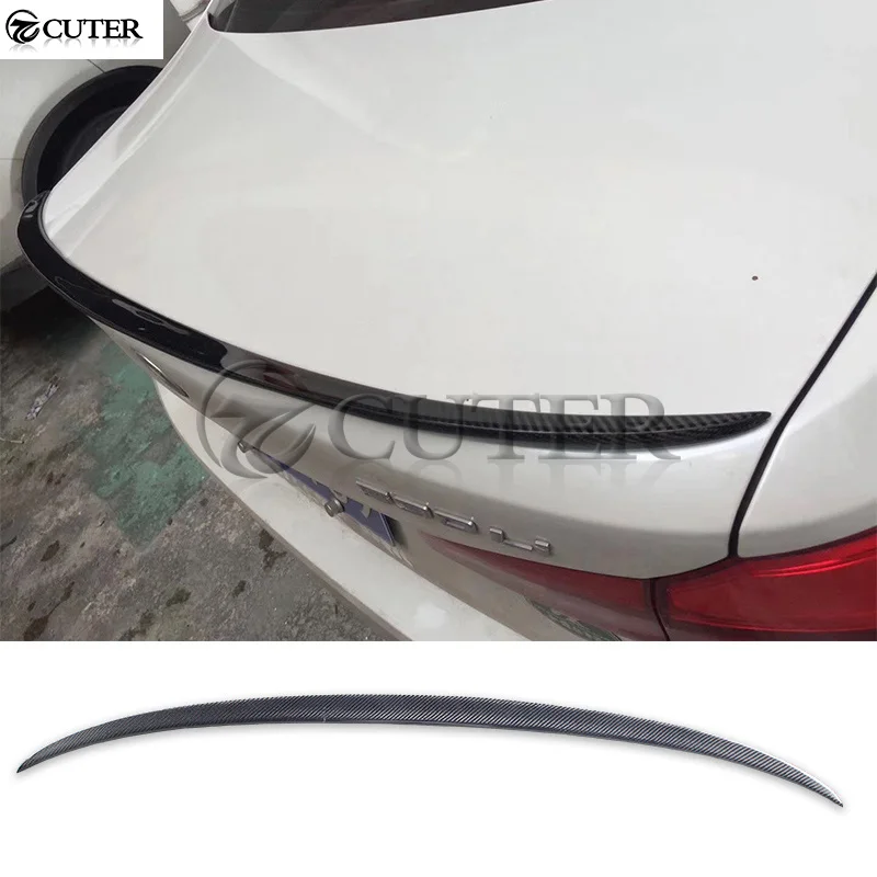 G30 G38 M5 стиль углеродное волокно задние крылья багажник спойлер для BMW 5 серии 525 528