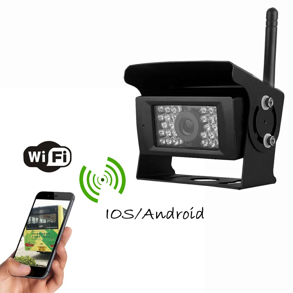 Автомобильная Wi Fi камера заднего вида для автобуса грузовика автофургона