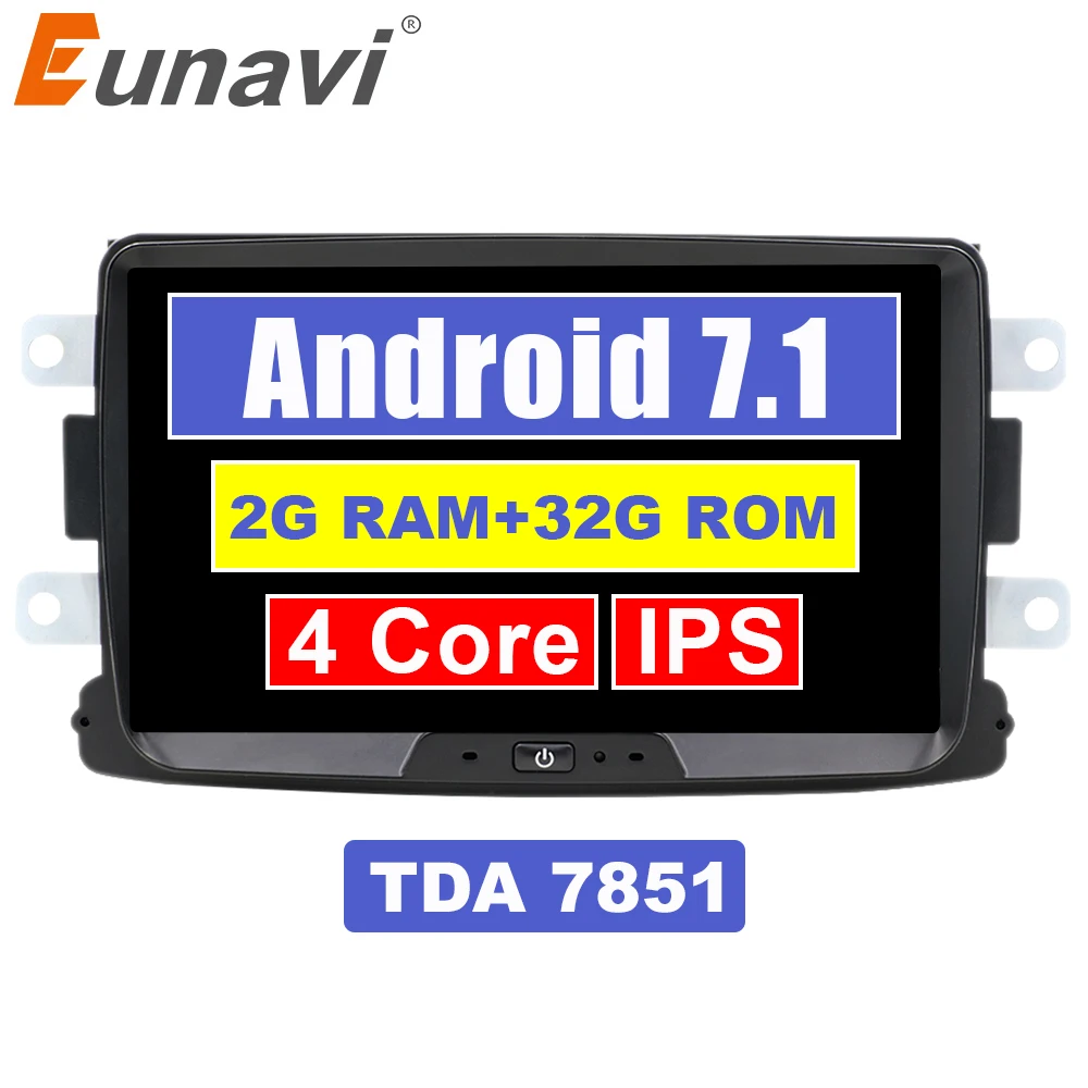 Четырехъядерный Android 7 1 gps Навигатор Радио автомобильный dvd для Renault Dacia Duster Logan Sandero