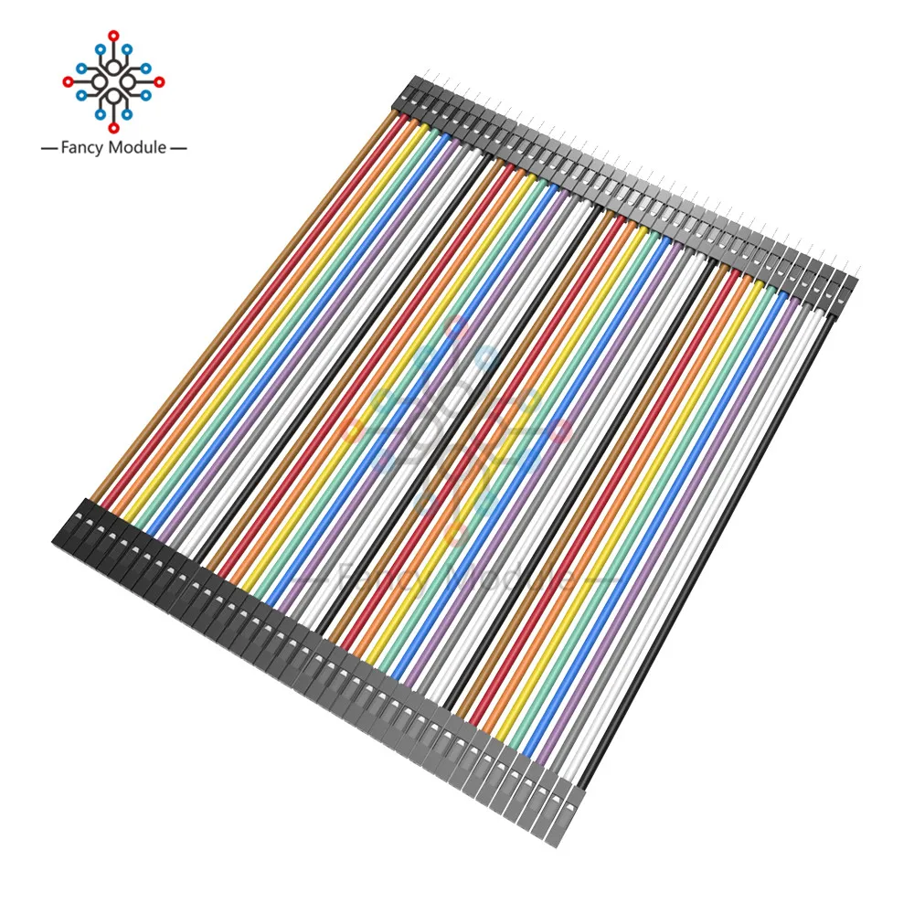 Перемычка Dupont 10 см штекер гнездо 40 шт. ленточный кабель для Arduino|cable for arduino|cable forcable