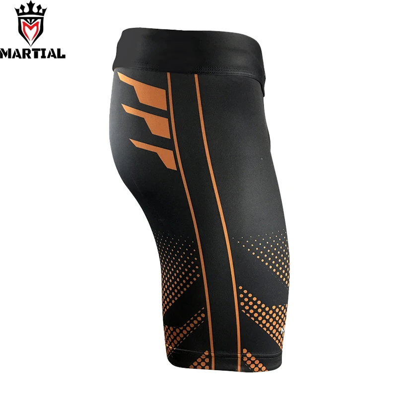 Боевые: Новое поступление Черные/коричневые Компрессионные шорты Шорты для бега