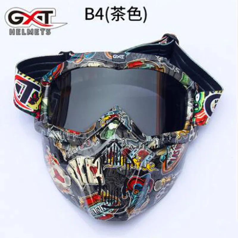 GXT беговые очки ветрозащитные песочные очки для верховой езды Ретро популярная Ветрозащитная маска для глаз мотоциклетный шлем маска очки