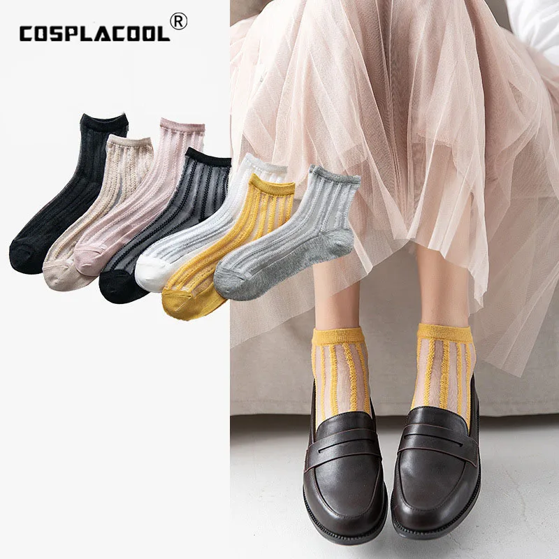 Женские носки [COSPLACOOL] сексуальные Чулочные изделия тонкие милые в Корейском