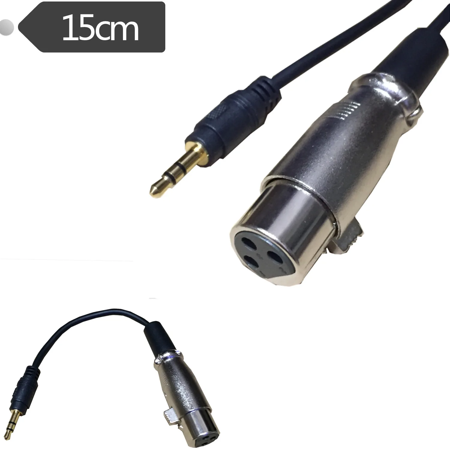 3 5 мм 1/8 &quotПапа 3Pin XLR мама стерео аудио миксер amp Кабель 0 15 м|3pin cable|cable 3pinxlr cable male female