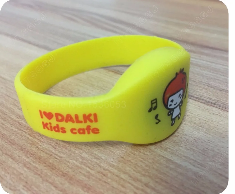 Alien Higgs3 chip пассивный uhf rfid силиконовый браслет водонепроницаемый Rfid под заказ для