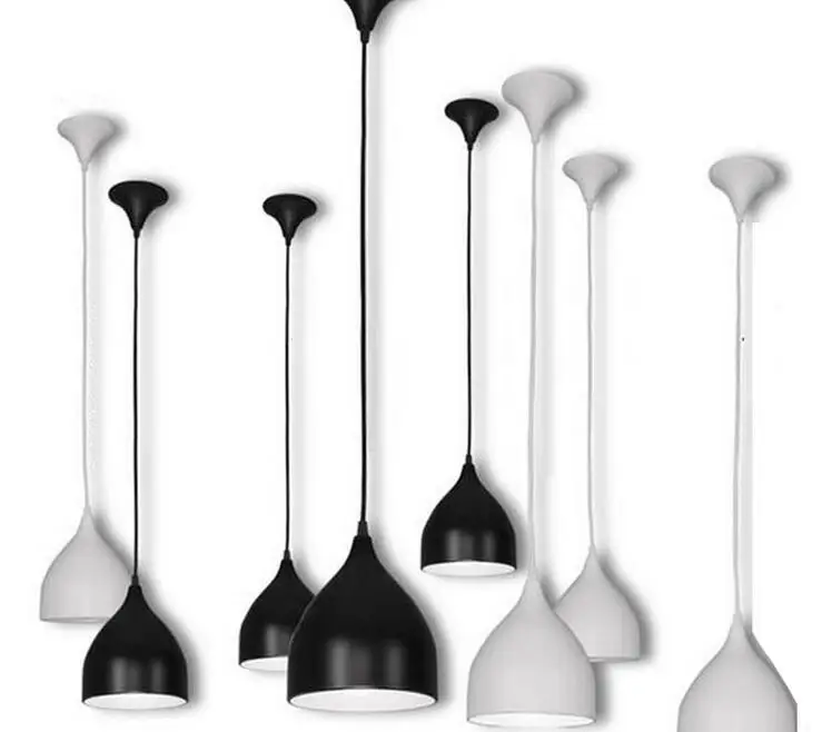 Современные художественные подвесные лампы алюминиевые классические