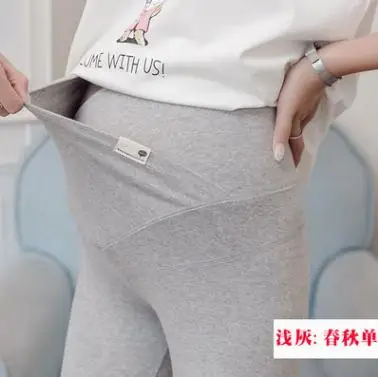Низкая waistMaternity обтягивающие леггинсы 2019 зима Одежда для беременных толстые