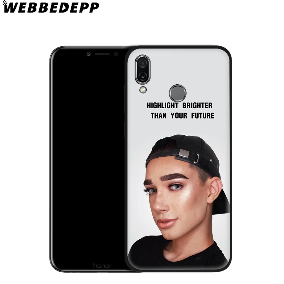 Мягкий чехол WEBBEDEPP James Charles для Huawei P8 P9 P10 P20 P30 Lite Pro P Smart Z Plus 2019 Y6 Prime 2018 2017 Mini |