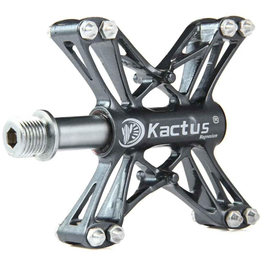 Kactus велосипедные педали KTPD-13C велосипед MTB BMX плоский 3 подшипники магния ЧПУ