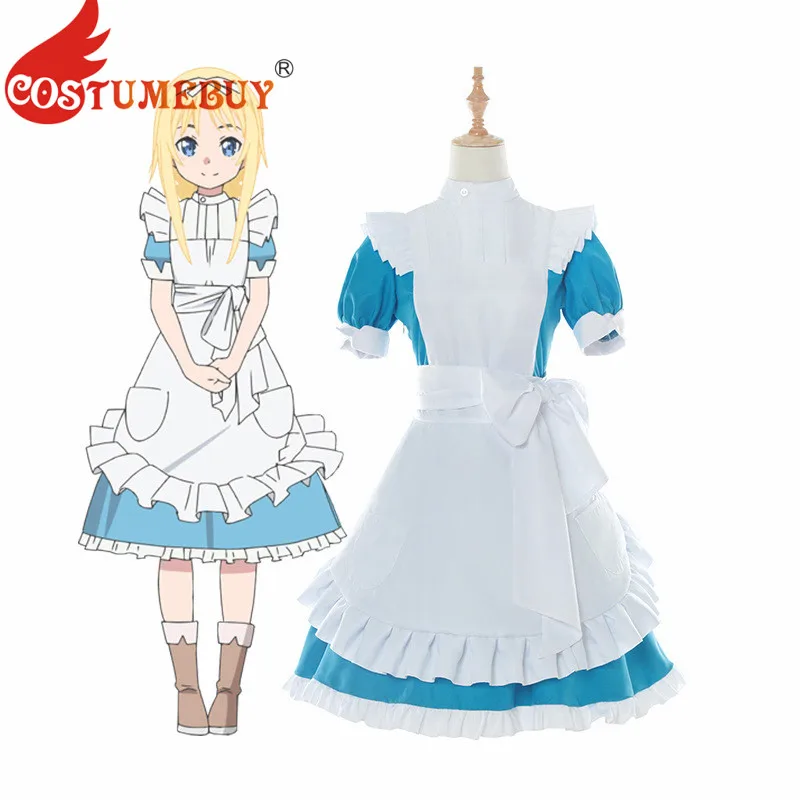 CostumeBuy меч искусство онлайн 3 Алиса Косплей Костюм алисизация Лолита платье