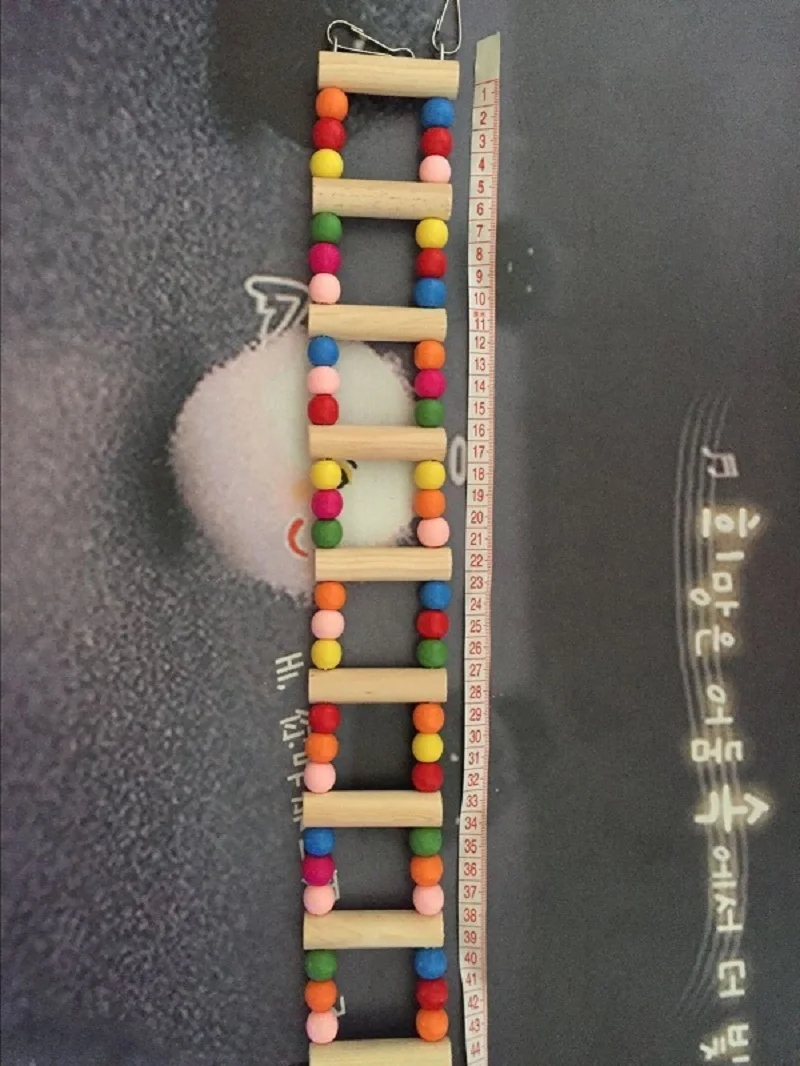 45 см в длину Плетеный абажур из натурального дерева птица игрушки лазанье по