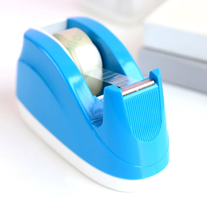 Deli Portable Tape Holder Adhesive Tape Seat Tape Cutter Scotch Tape Dispenser Dispensador Cinta Adhesiva School Office Supplies