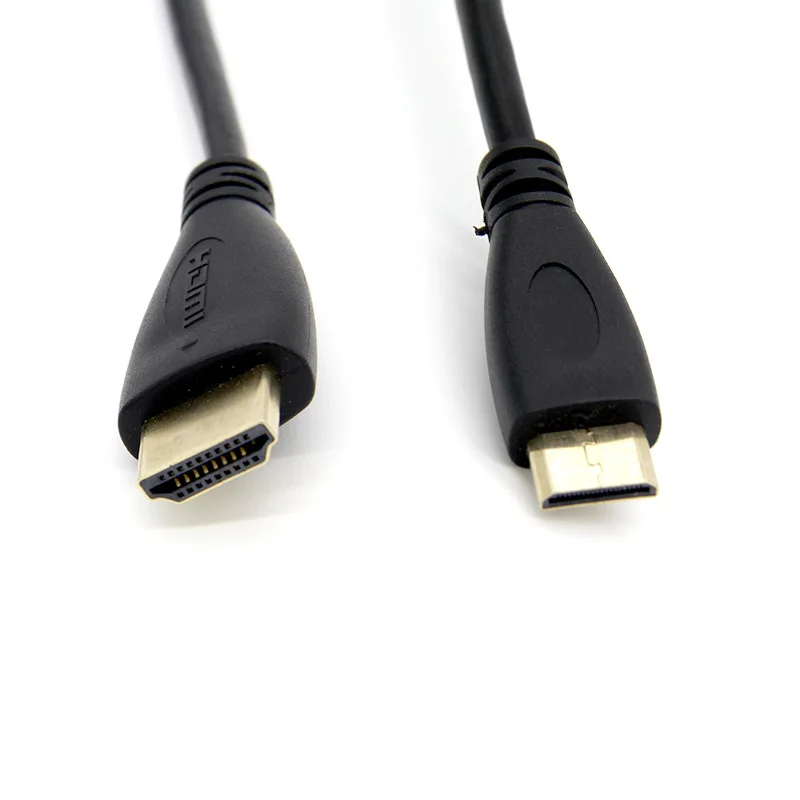 Высокоскоростной пружинный эластичный изогнутый кабель Mini HDMI V1.4 3D для