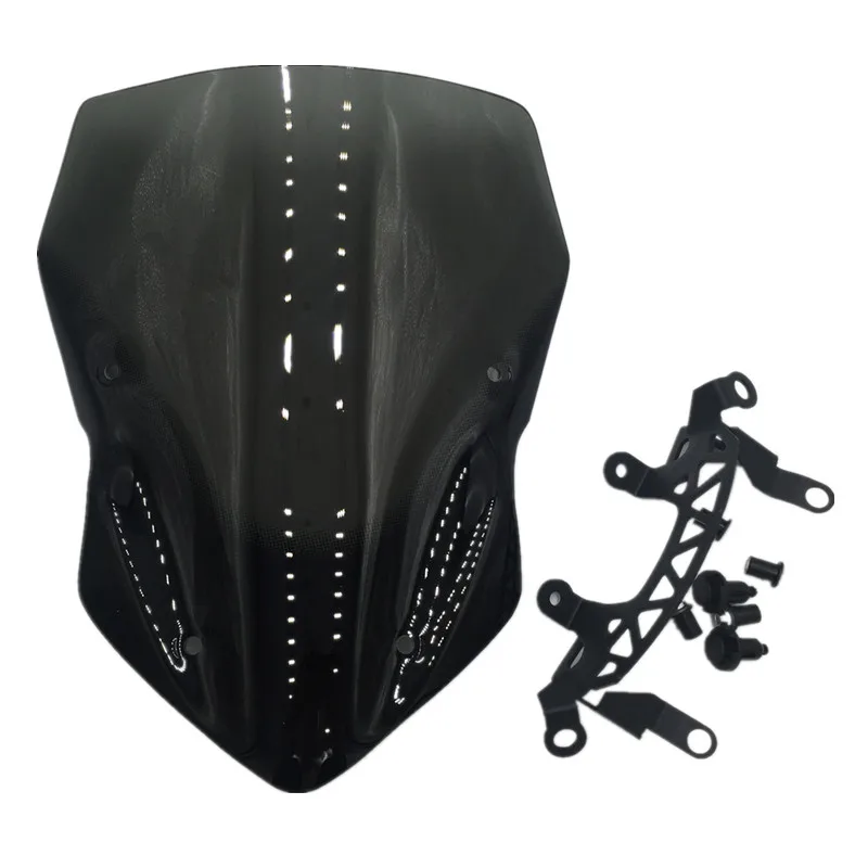 Motorcycle Windscreen Windshield Wind Deflector for Kawasaki Z900 2017-2018 | Windscreens &amp Deflectors