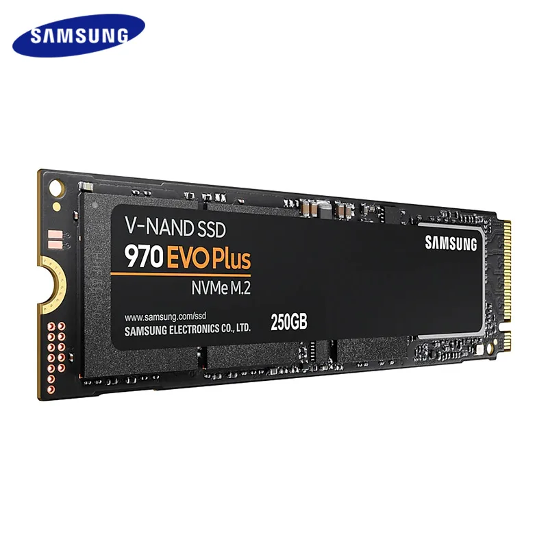 Samsung SSD 970 EVO Plus SSD M2 250G 500G 1 ТБ NVMe M.2 2280 NVMe внутренний SSD твердотельный жесткий диск hdd SSD PCIe для компьютера