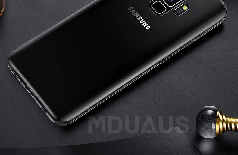 Ультратонкий Мягкий Прозрачный чехол из ТПУ для samsung Galaxy S9 S8 S10 Plus S10e S7 Edge Note 8 9 прозрачный силиконовый чехол для телефона s