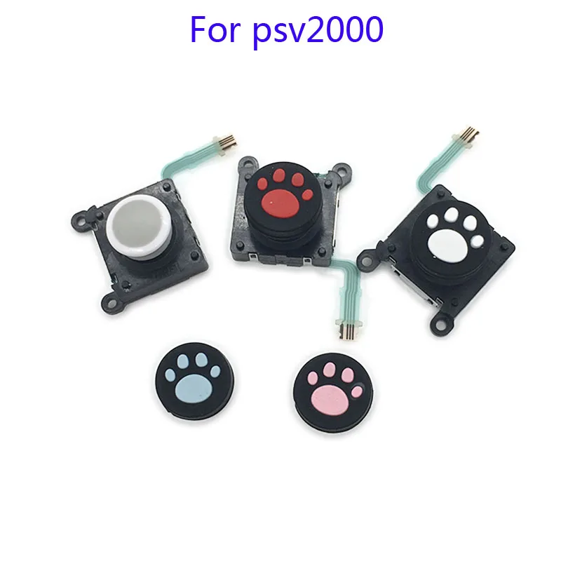 Черный белый Оригинальный Новый левый и правый Джойстик контроллер для Sony PS Vita