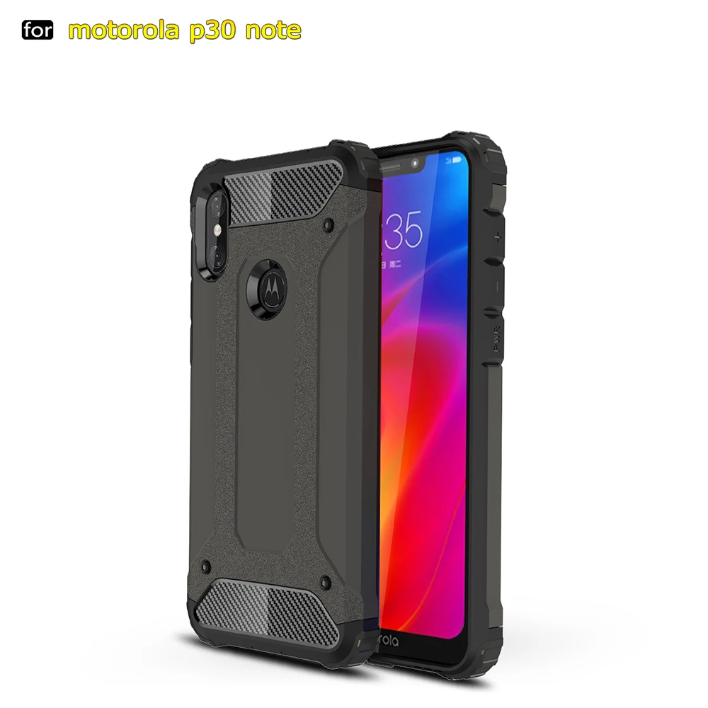 Жесткий чехол для Motorola Moto One Power OnePower противоударные жесткие чехлы телефонов P30 Note