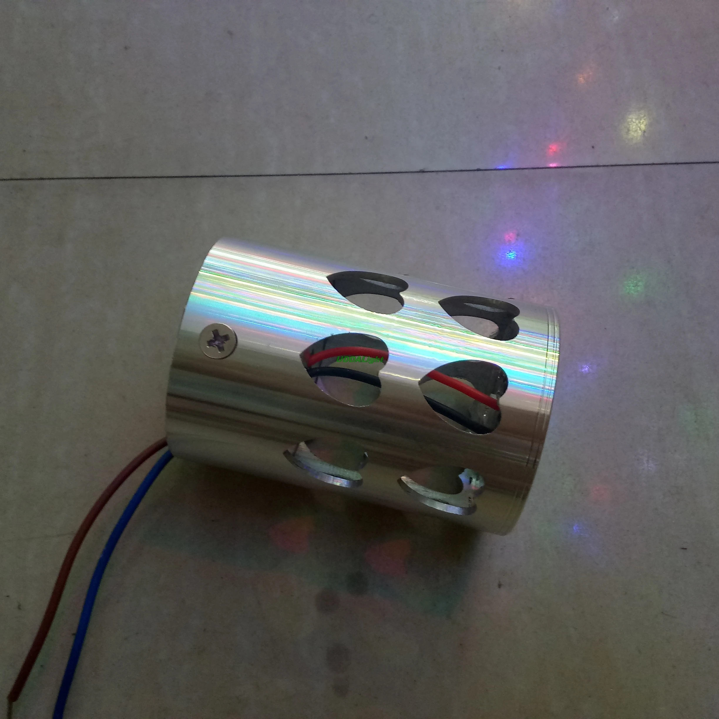 3 Вт AC85 265V RGB настенный светильник KTV караоке бар украшение светодиодный лампа с 24