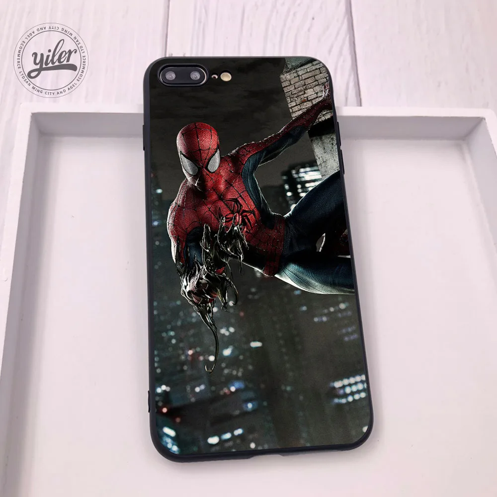 08 Venom для Fundas iPhone 11 Pro XS Max чехол для iPhone 8 Plus XR Coque чехол для iPhone 5S 6 7 Plus SE X 11 чехол для телефона - Цвет: 08